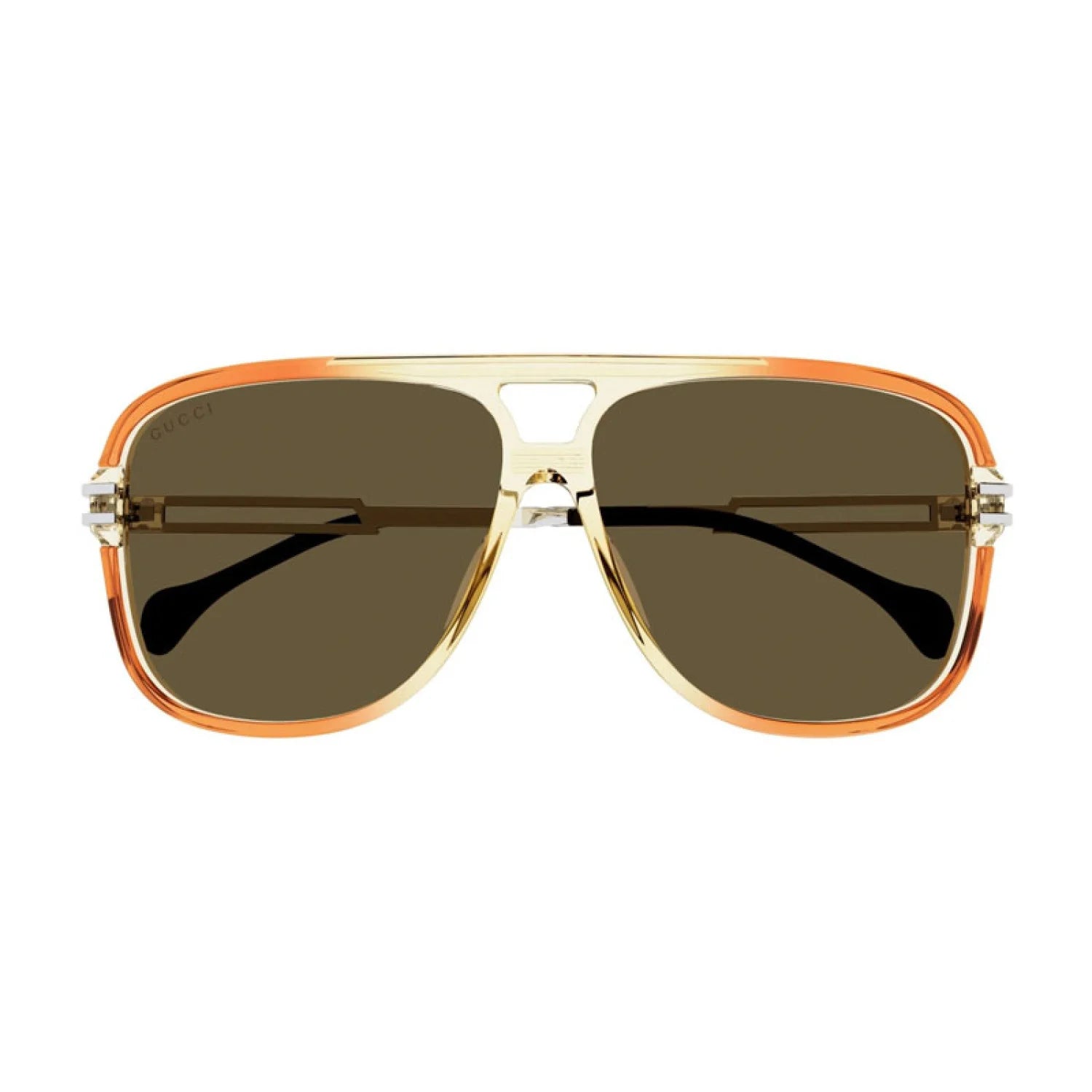 Gucci gg1105s - Transparent Orange/Silver