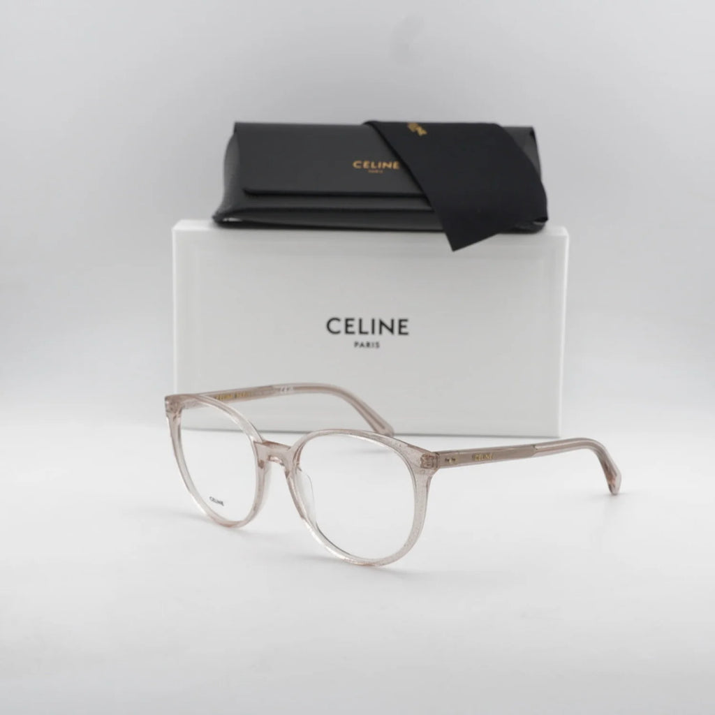 Celine CL50077I - Shiny Transparent Rose Glitter - single_variant - 073