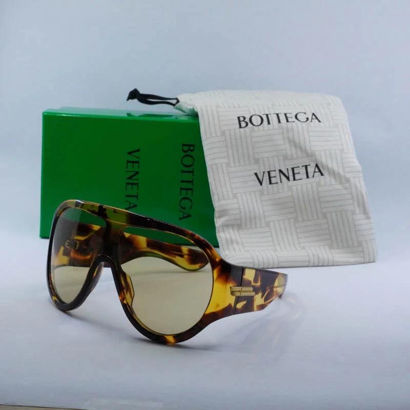 Bottega Veneta BV1345S - Shiny Dark Havana - single_variant - 002
