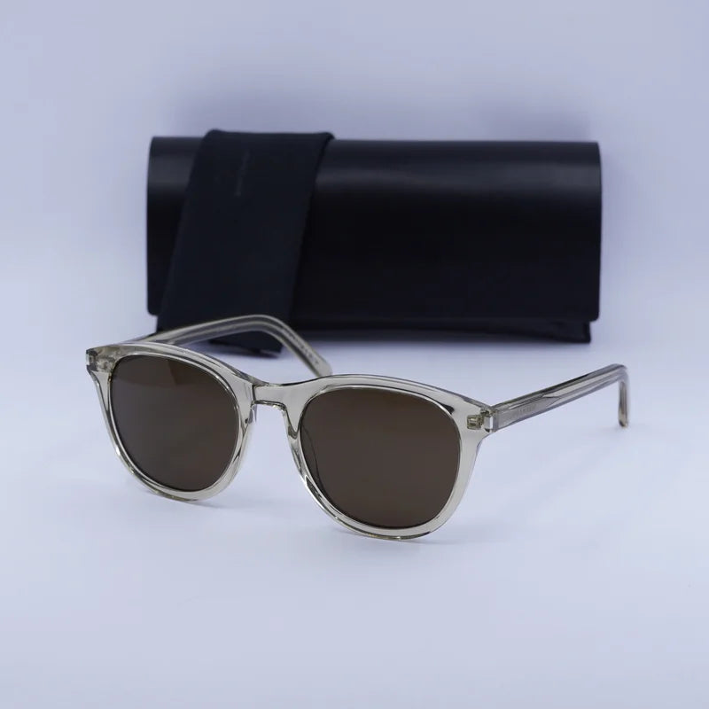Saint Laurent SL401 - Transparent Yellow - single_variant - 008