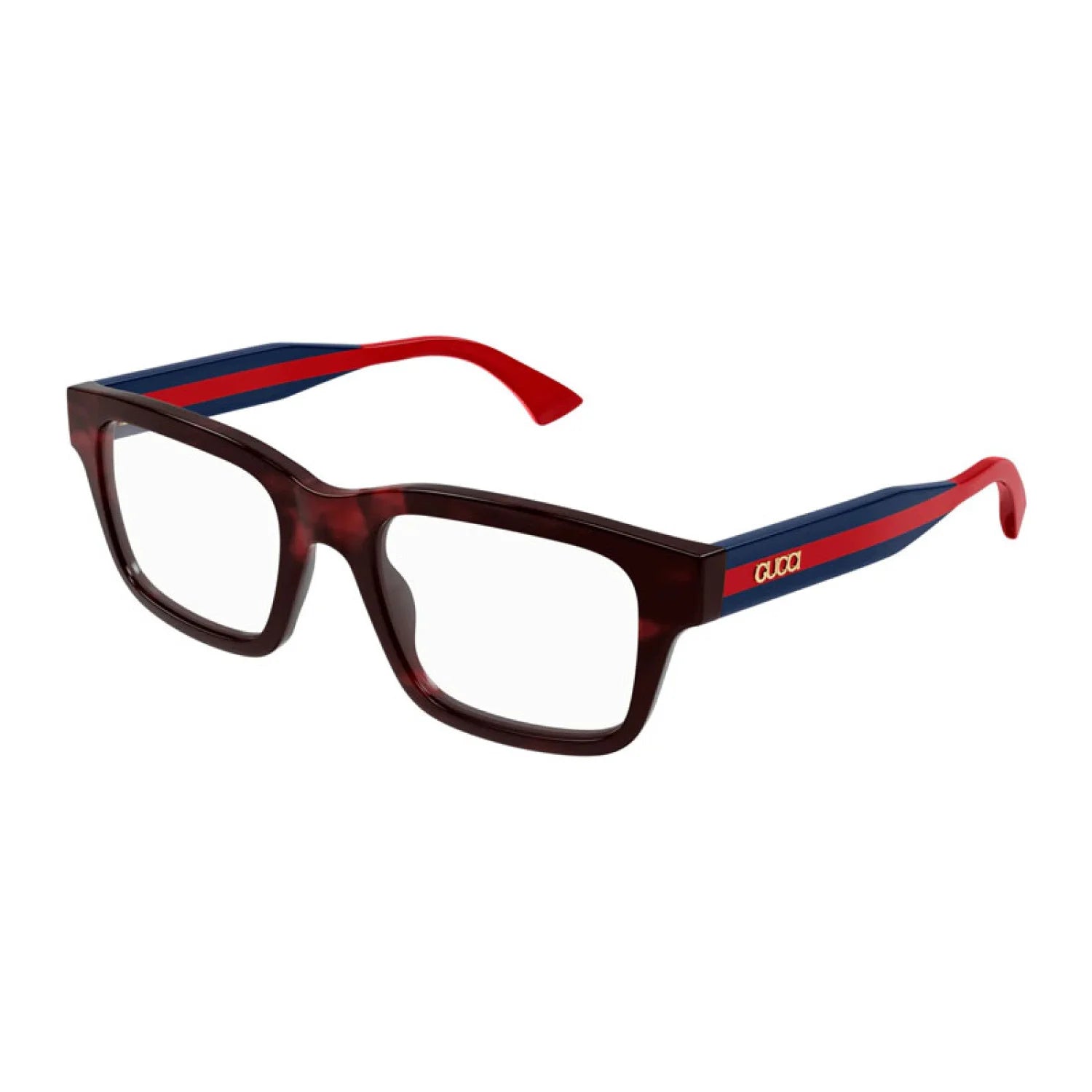 Gucci gg1865o - Dark Red Havana/Blue/Red