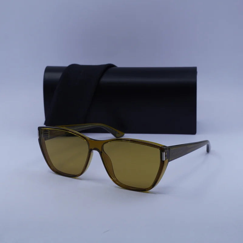 Saint Laurent SL758 - Transparent Ocra - single_variant - 004