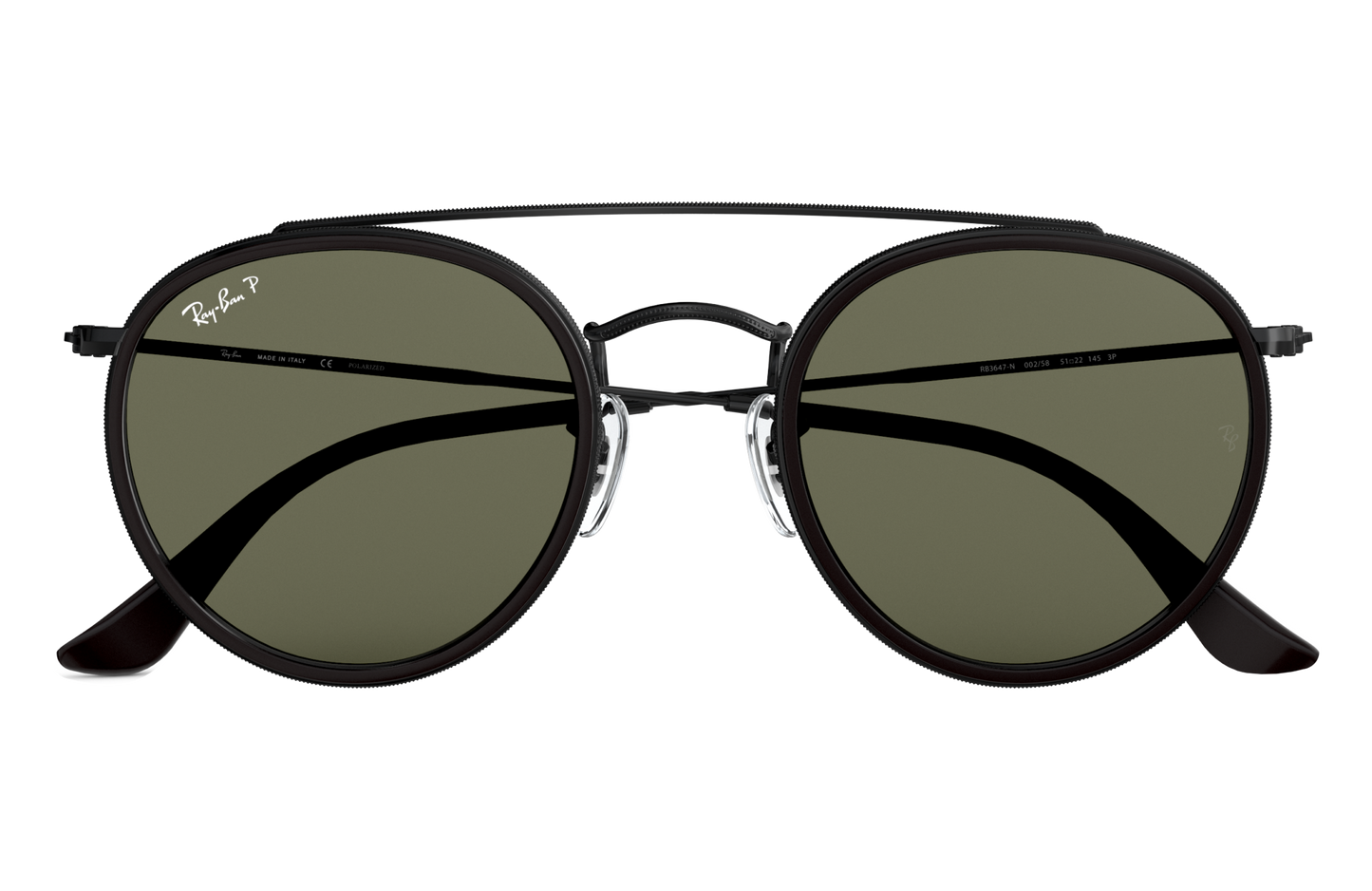 Rayban Round Double Bridge