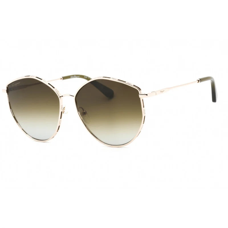 Salvatore Ferragamo SF264S - Gold Green - single_variant - 709