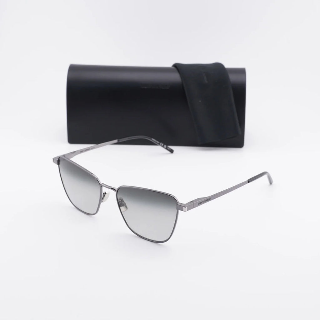 Saint Laurent SL551 - Shiny Dark Ruthenium - main - 004