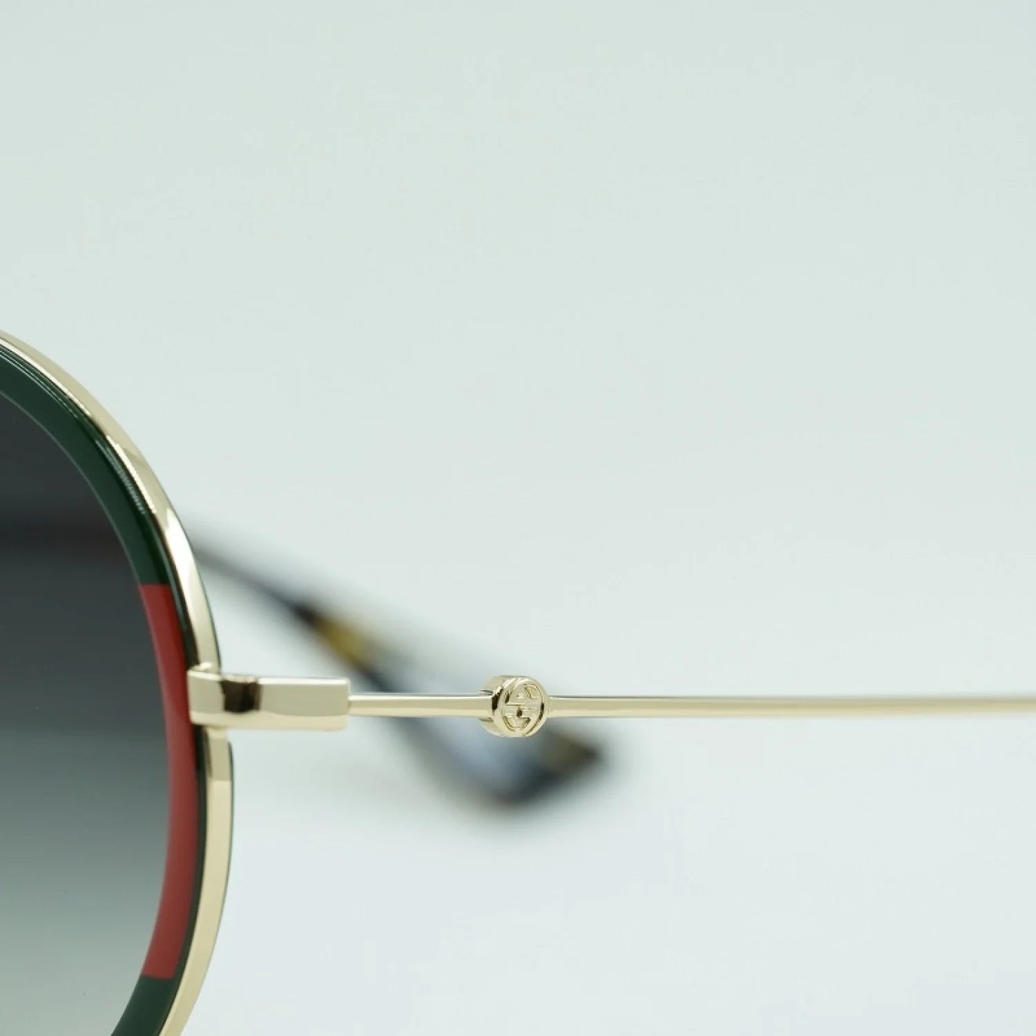 Gucci gg0061s - Gold Green