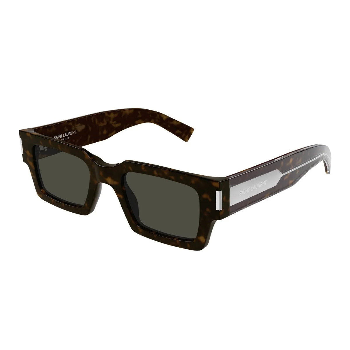Saint Laurent SL572 - Dark Havana with Silver - main - 002