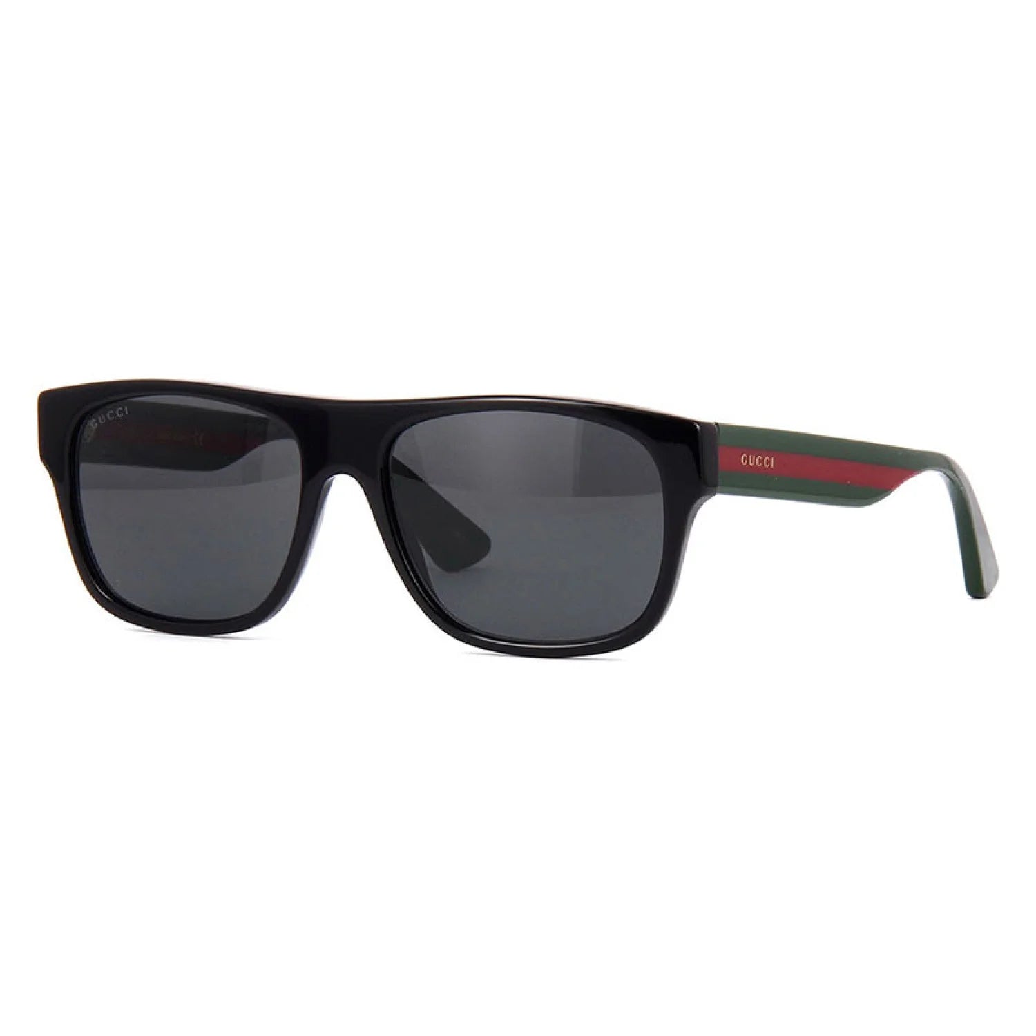 Gucci gg0341s - Black and Green with Red Stripe