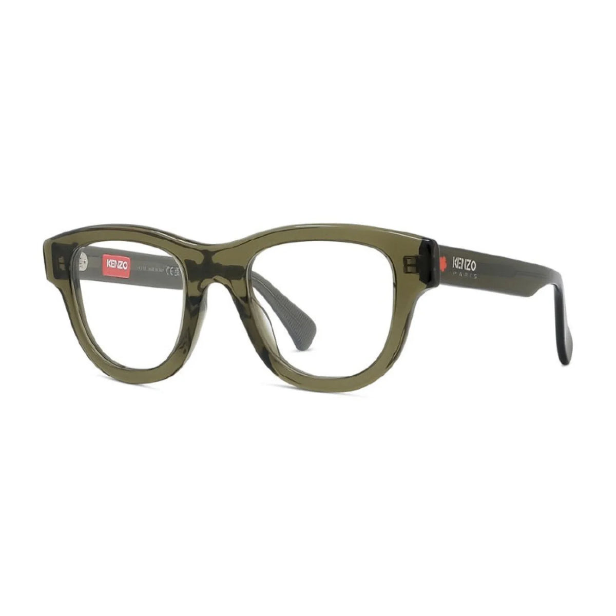 Kenzo KZ50184I - Transparent Dark Green - main - 096