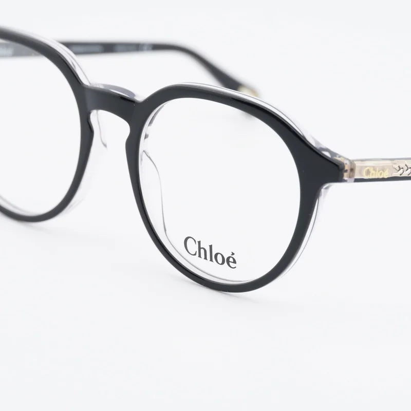 Chloe CH0012O - Top Black/Transparent - single_variant - 007