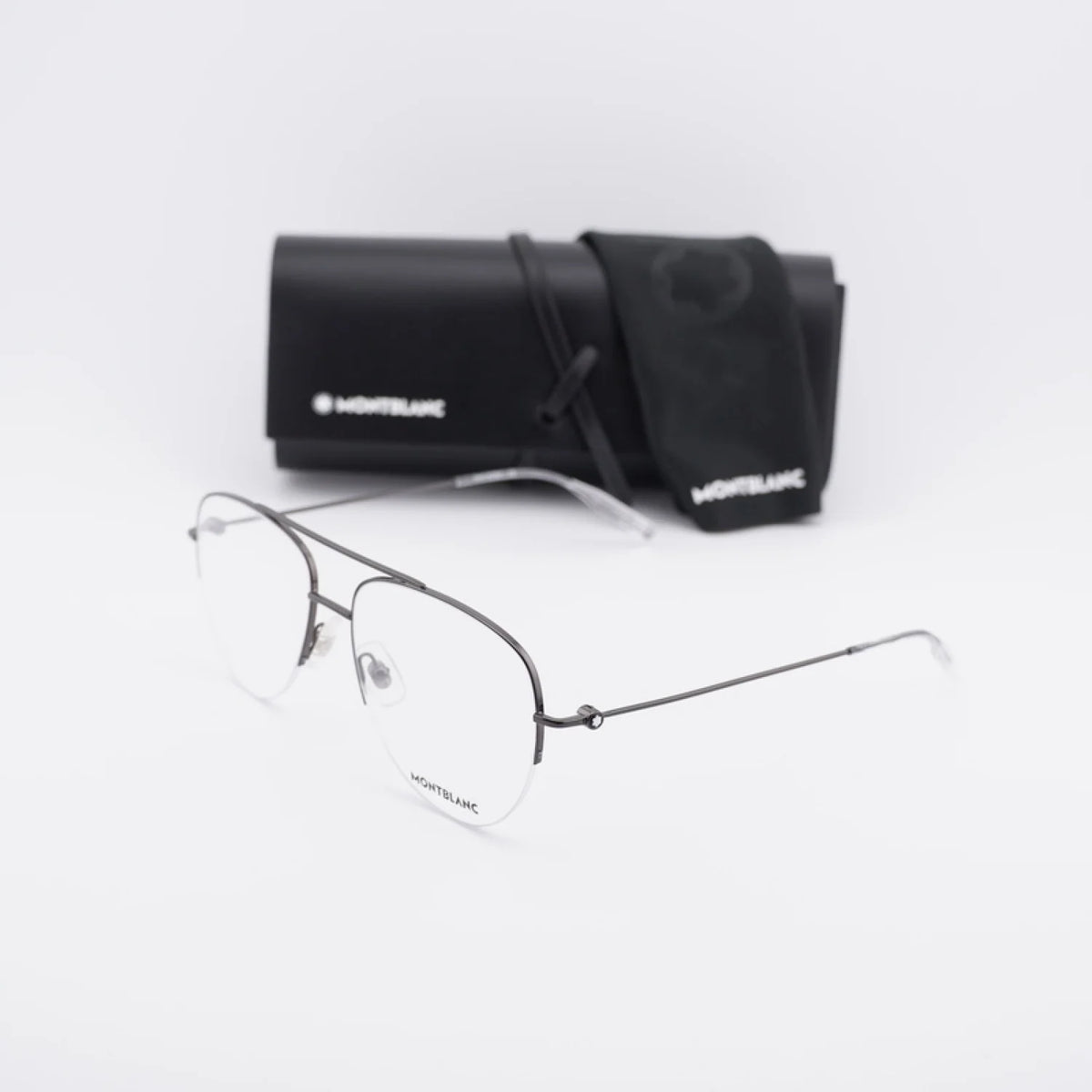 Montblanc MB0077O - Grey - main - 001