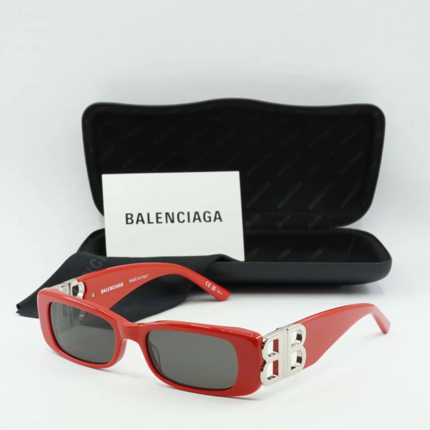 Balenciaga bb0096s - Solid Red