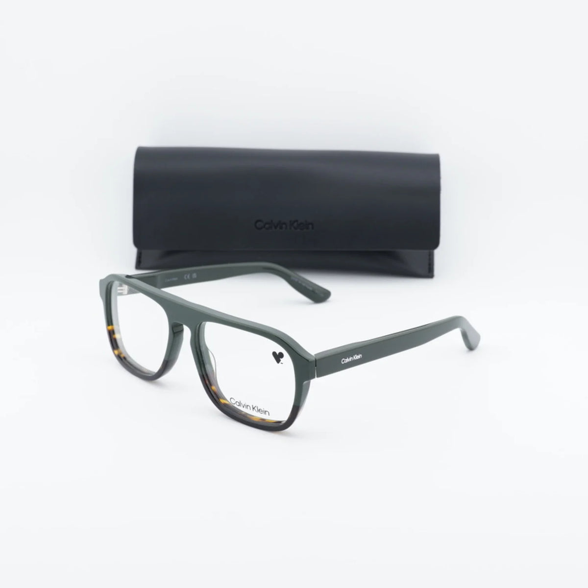 Calvin Klein CK25515 - Green/Havana - main - 303