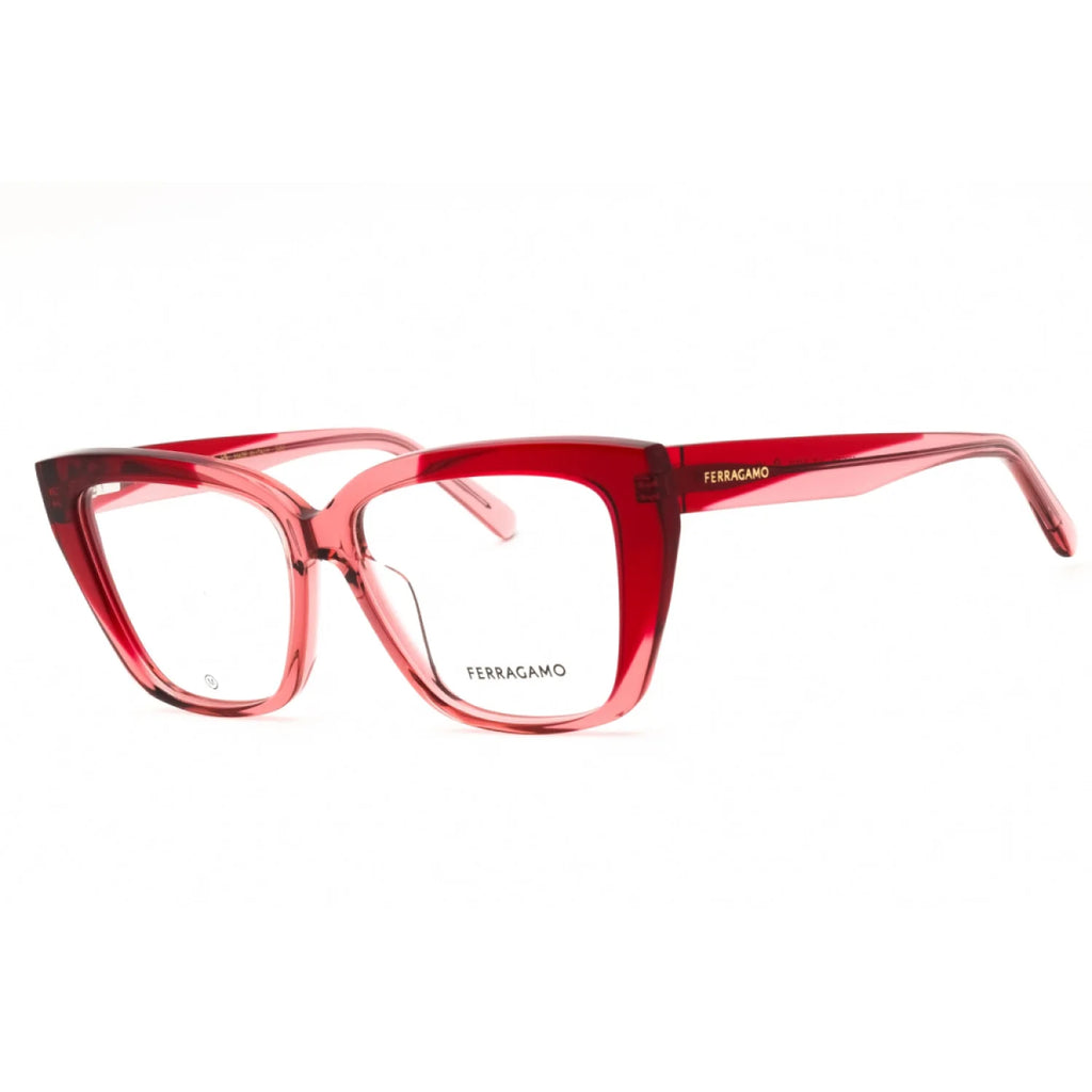 Salvatore Ferragamo SF2939N - Transparent Burgundy/Antique - main - 617