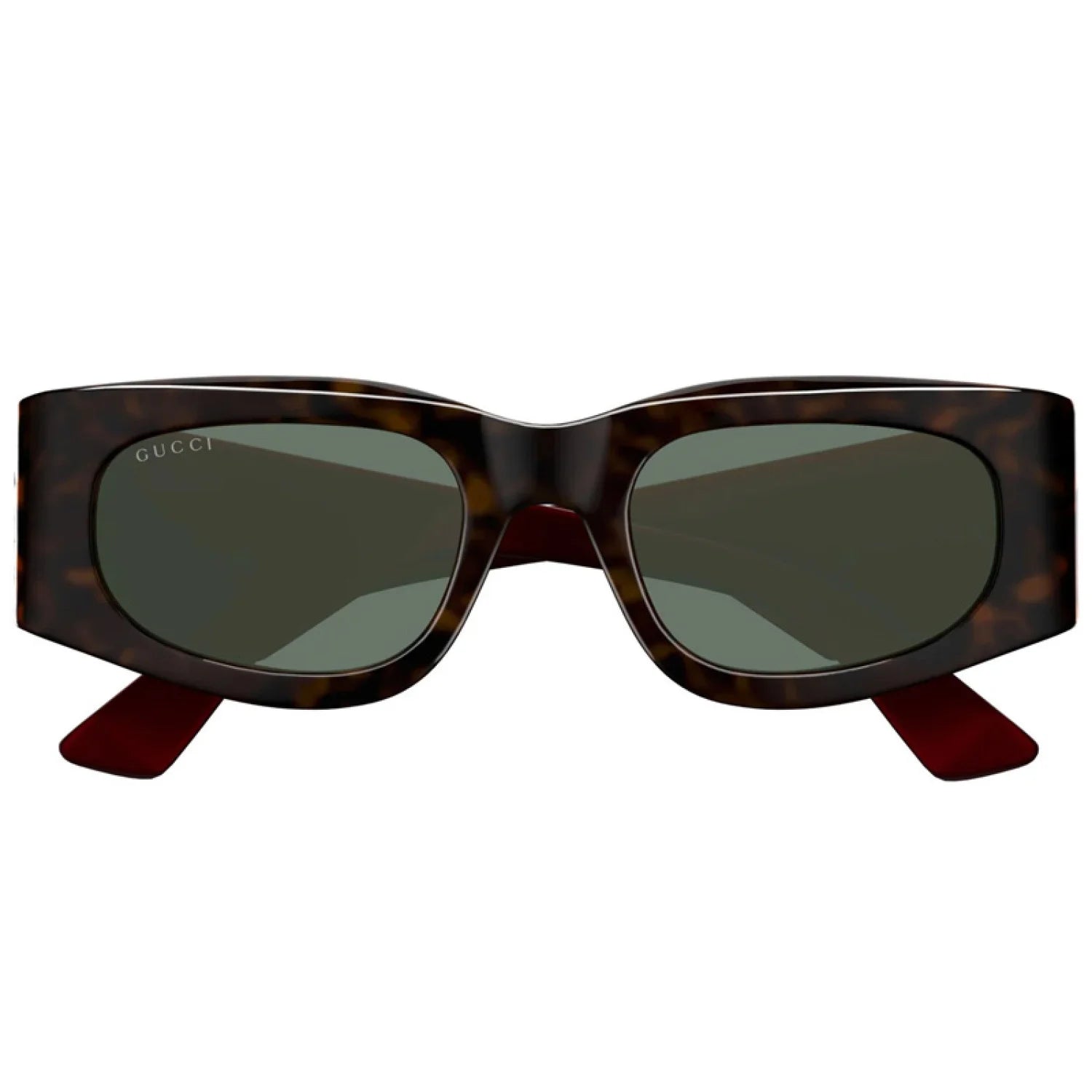 Gucci gg1664s - Dark Havana with Red