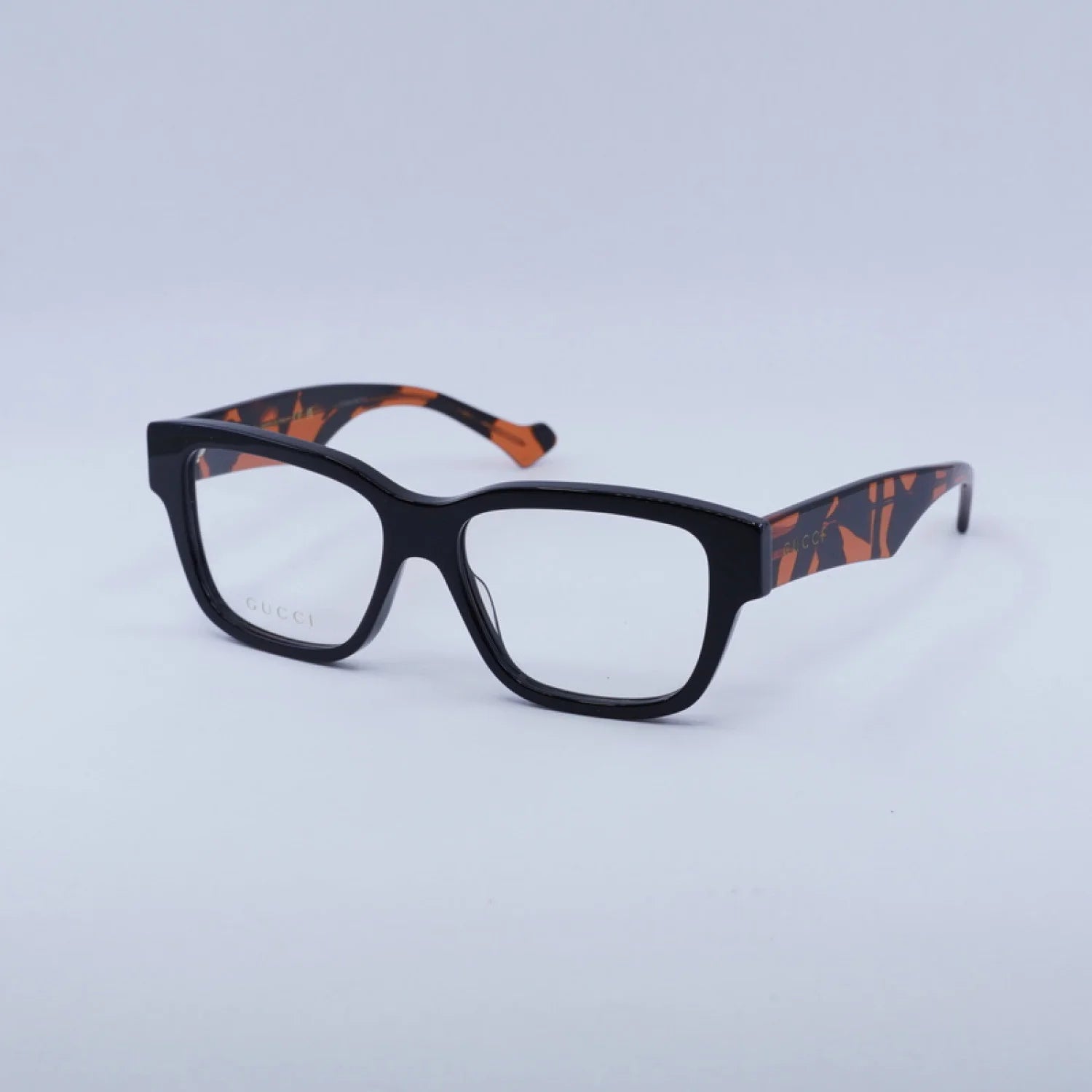 Gucci gg1428o - Black With Orange Havana
