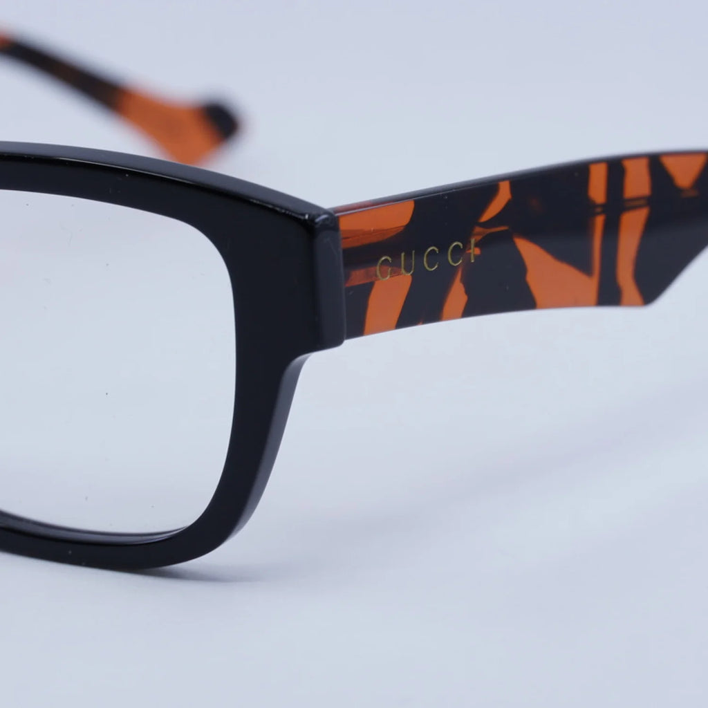 Gucci gg1428o - Black With Orange Havana