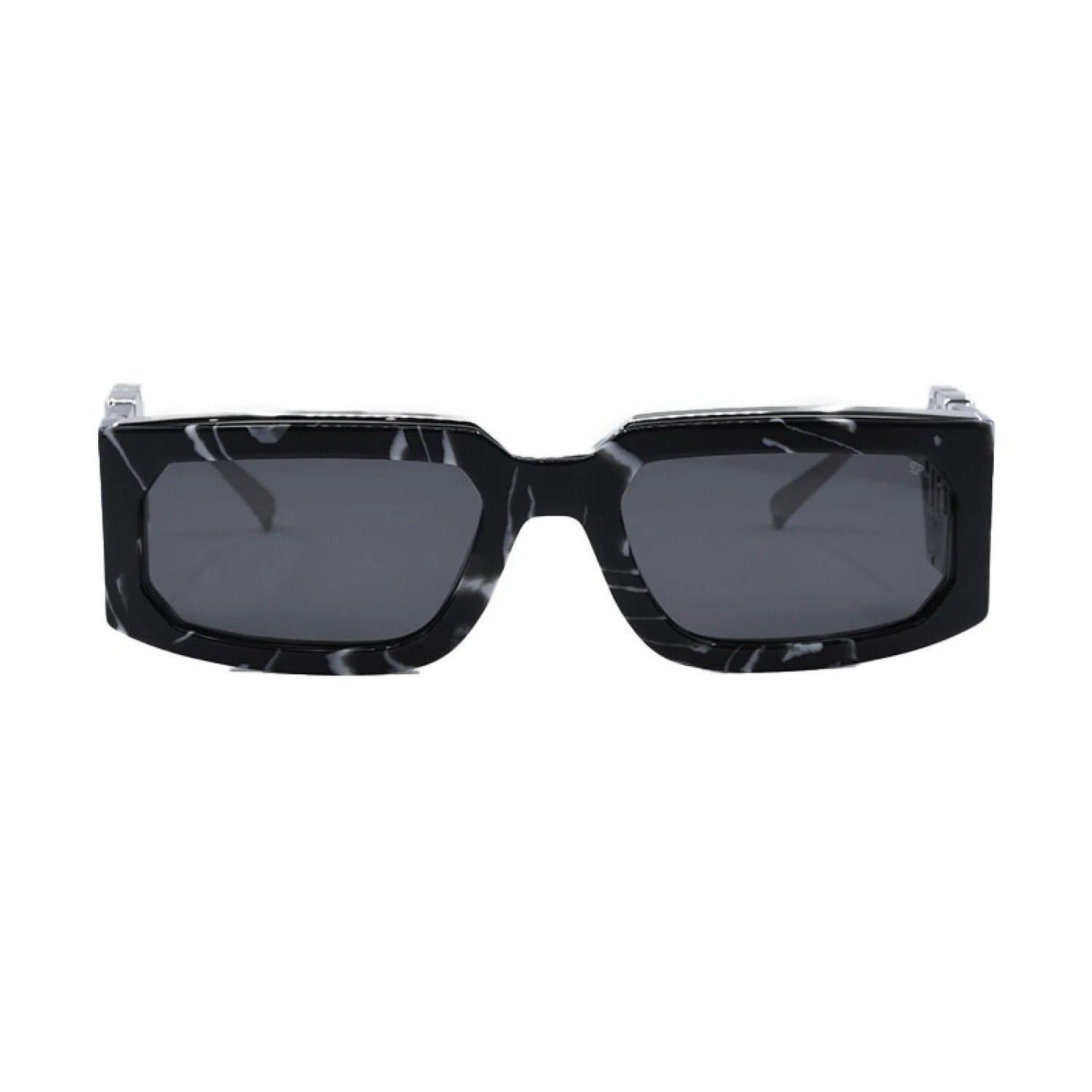 Philipp Plein spp119m - Shiny Black Marble/Silver