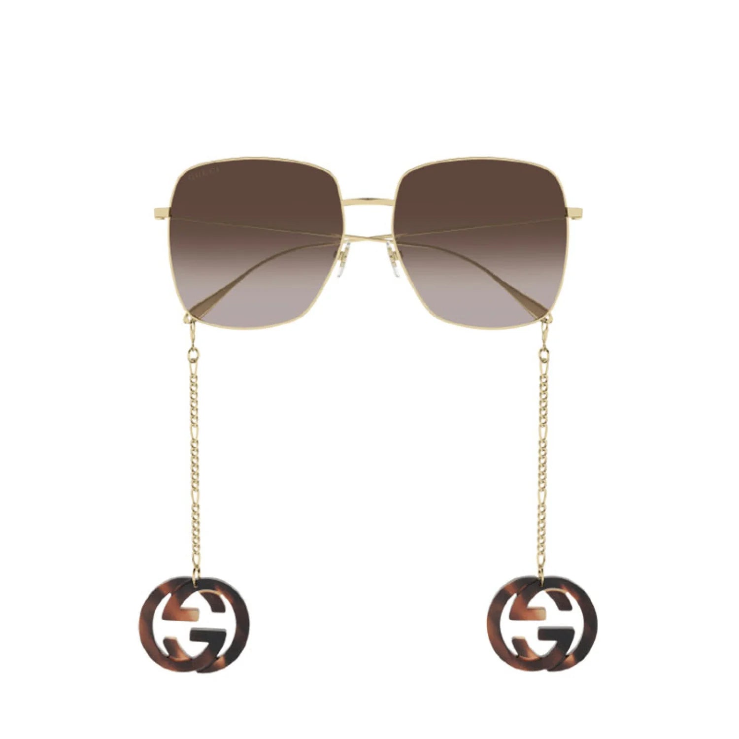 Gucci gg1031s - Gold/with Havana Detachable Jewelry Charm