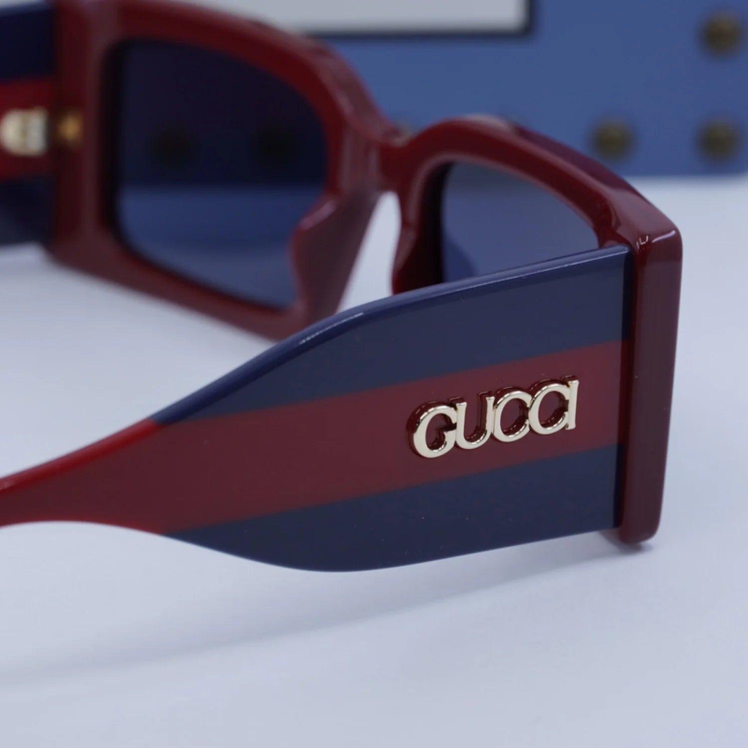 Gucci gg1860s - Burgundy/Blue/Red